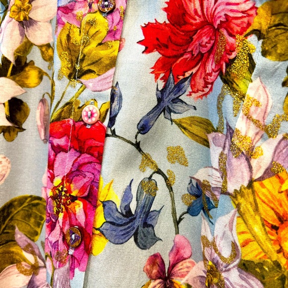 Aratta Multicolor Floral Blouse - Picture 4 of 16